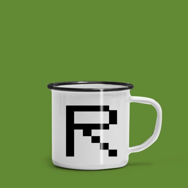 R for Replay mug