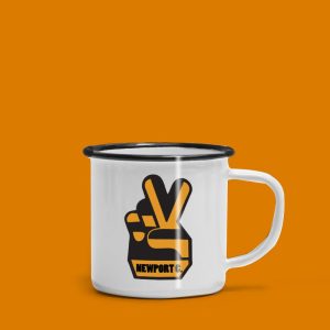 V for Victory customised mugs