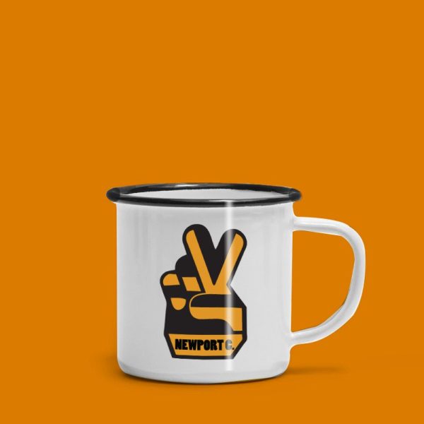 V for Victory customised mugs