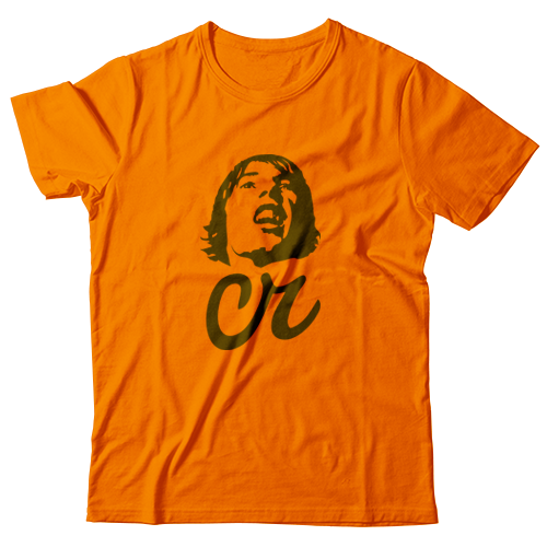 cz_logo_orange Cult Zeros Big Logo T-shirt