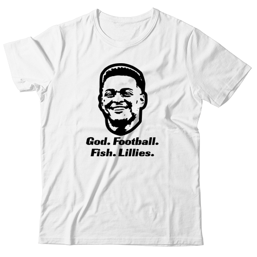 Rodrigo Muniz God. Football. Fish. Lillies.